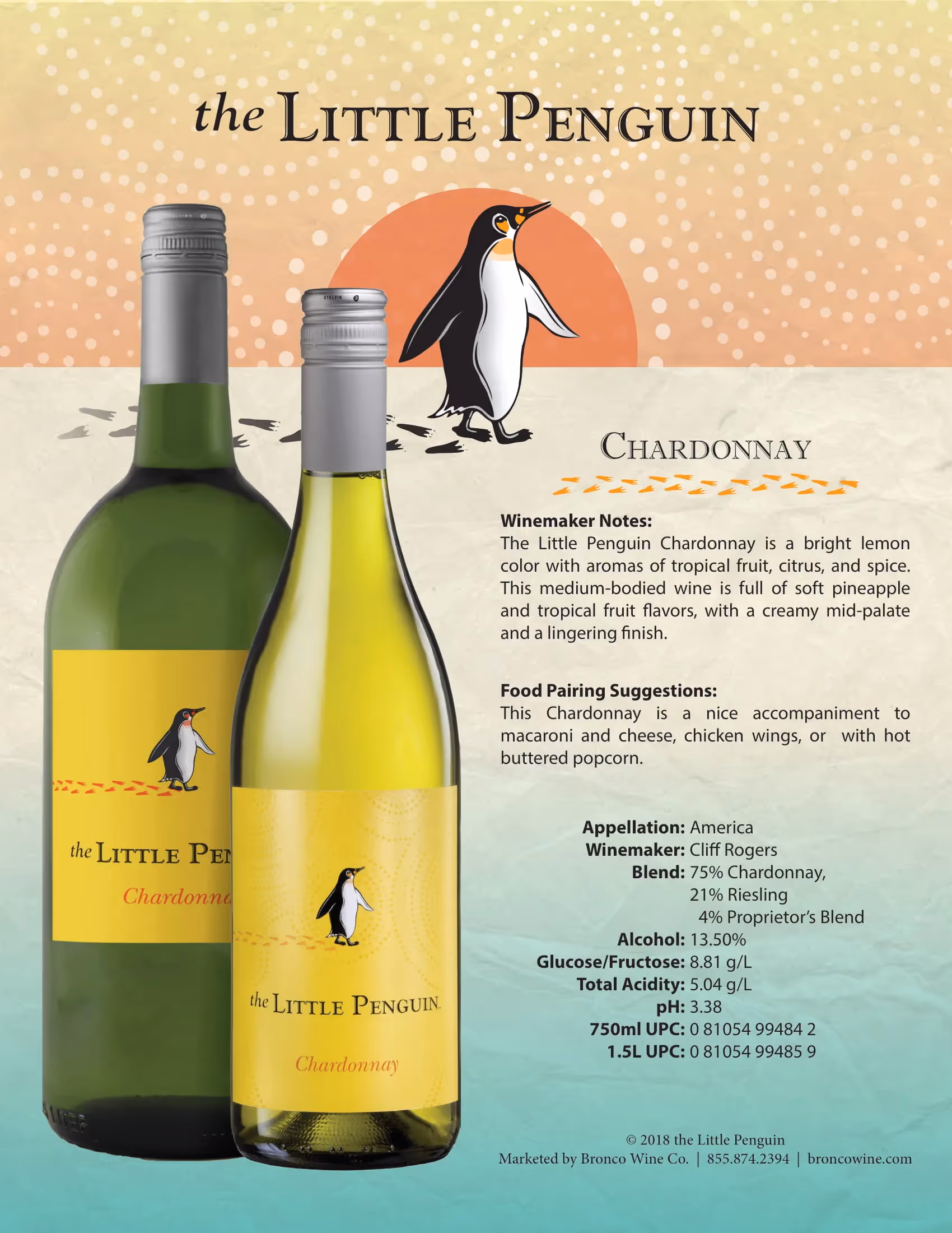 The Little Penguin Chardonnay Tech Sheets preview