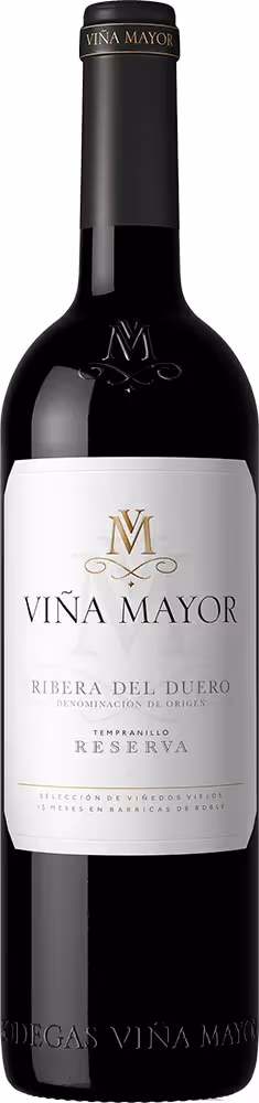 Viña Mayor Tempranillo Reserva Bottleshots preview