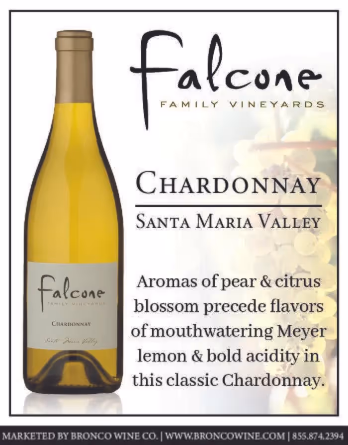 Falcone Chardonnay Shelf Talkers preview