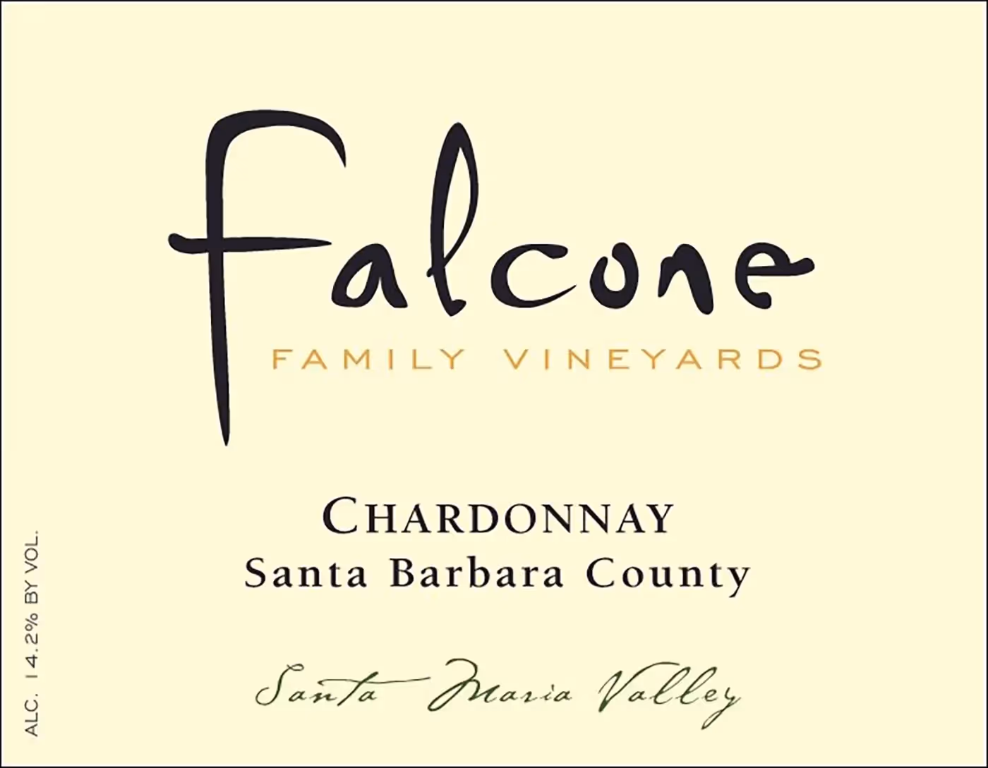 Falcone Family Vineyards Chardonnay Labels preview