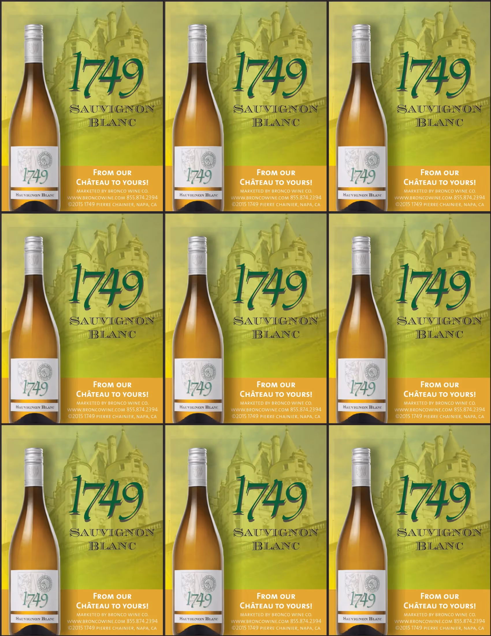 1749 Sauvignon Blanc Shelf Talkers preview