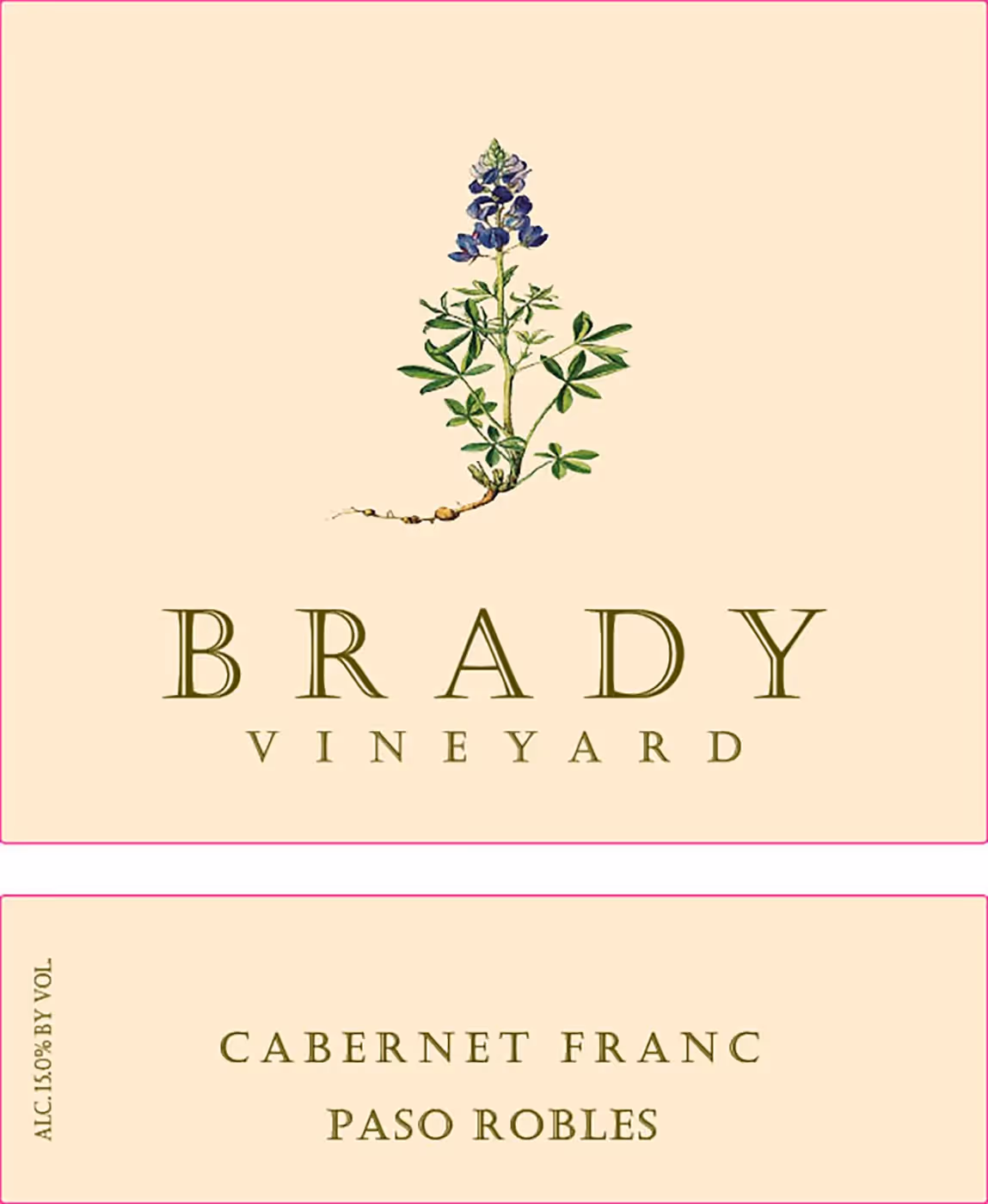 Brady Vineyards Cabernet Franc Labels preview