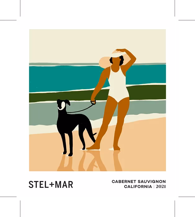 Stel+Mar Cabernet Sauvignon Label Images preview