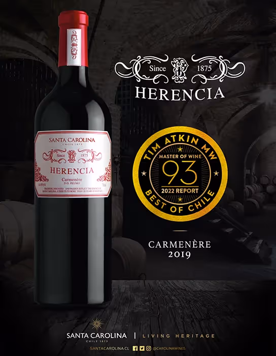 Santa Carolina Herencia Carmenère Accolade Sheets preview