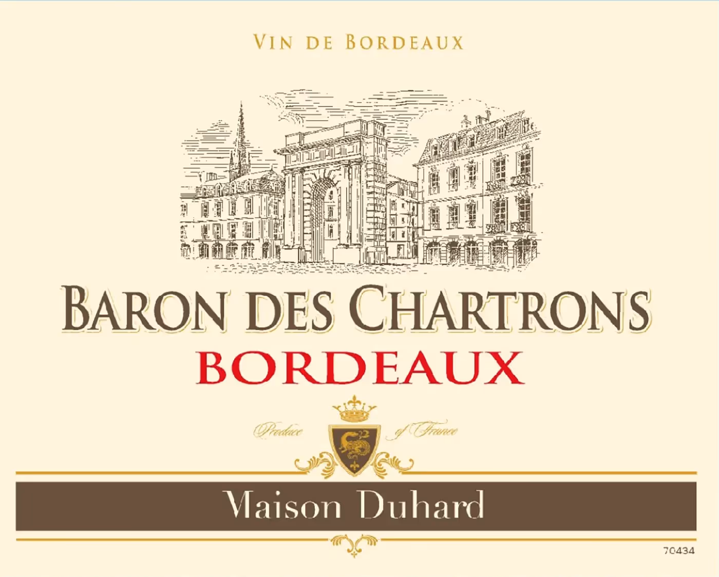 Baron des Chartrons Bordeaux Labels preview