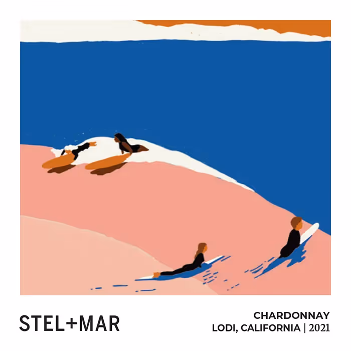 Stel+Mar Chardonnay Label Images preview