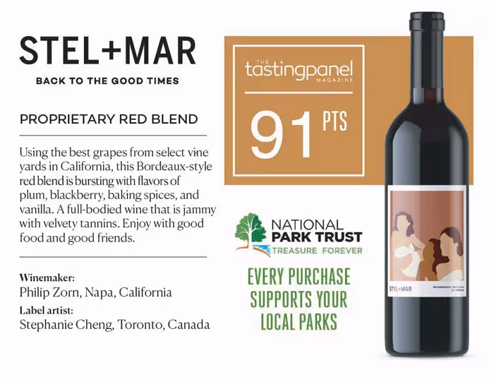 Stel+Mar Red Blend Shelf Talkers preview