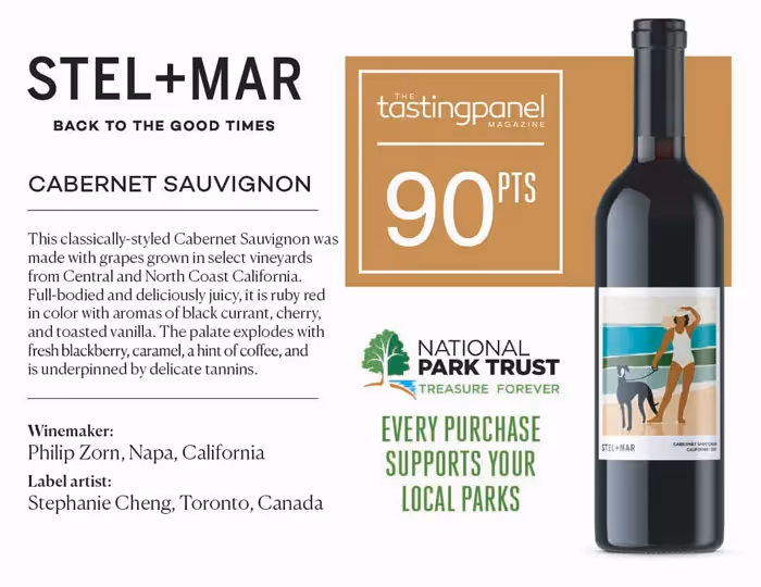 Stel+Mar Cabernet Sauvignon Shelf Talkers preview