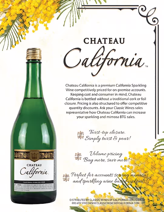 Chateau California Brut Sell Sheet preview