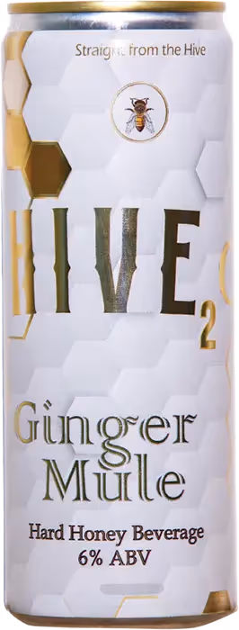 Hive₂o Ginger Mule Hard Honey Can preview