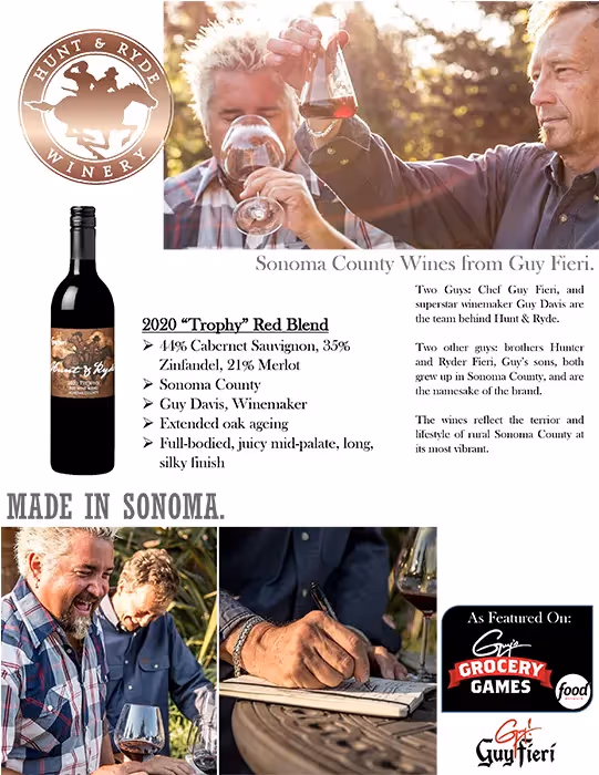 Hunt & Ryde Trophy Red Sell Sheet preview