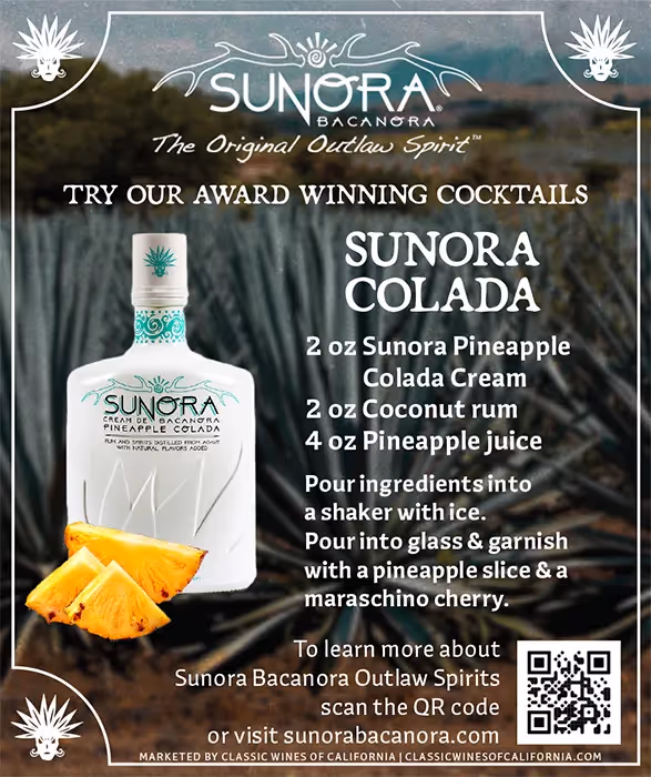 Sunora Bacanora Sunora Colada Shelf Talkers preview
