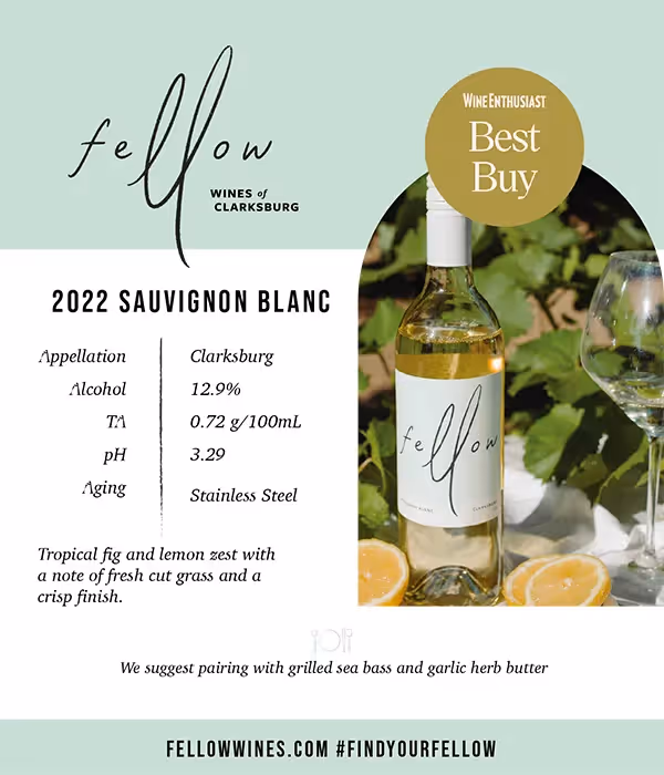 Fellow Wines Sauvignon Blanc Tech Sheets preview