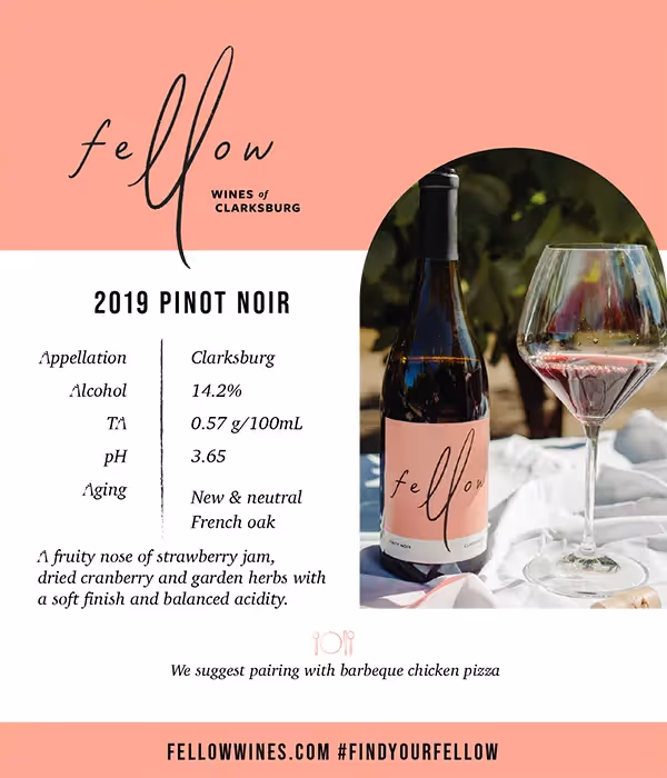 Fellow Wines Pinot Noir Tech Sheets preview