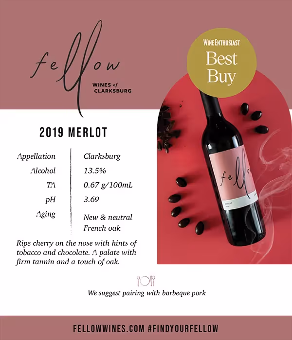 Fellow Wines Merlot Tech Sheet preview