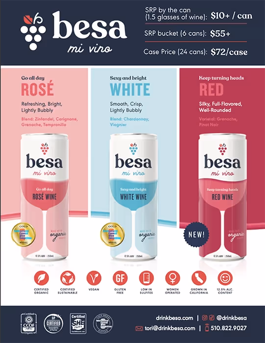 Besa Mi Vino Sell Sheet preview