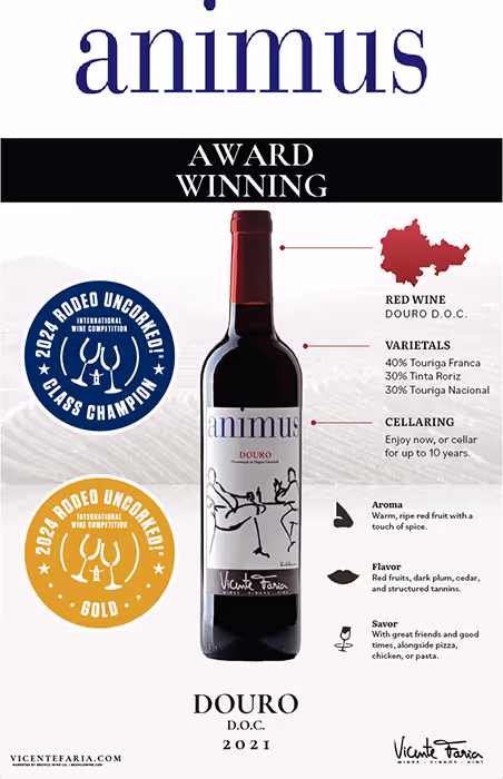 Animus Douro Rodeo Uncorked Accolade Poster preview