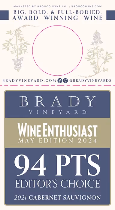 Brady Vineyards Cabernet Sauvignon Accolade Necker preview