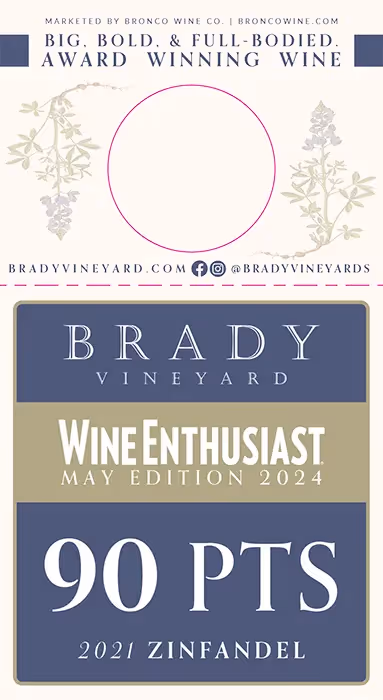 Brady Vineyards Zinfandel WE Accolade Necker preview
