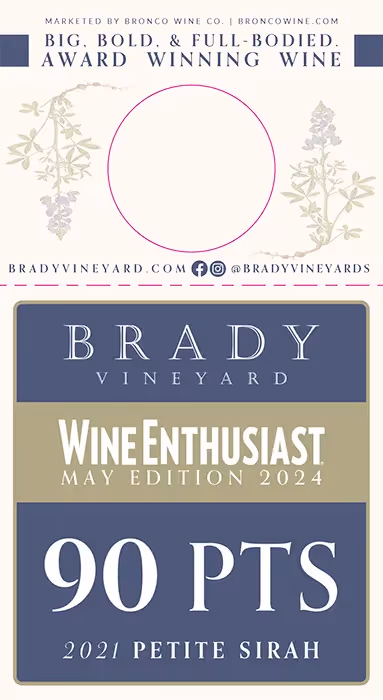 Brady Vineyards Petite Sirah WE Accolade Necker preview