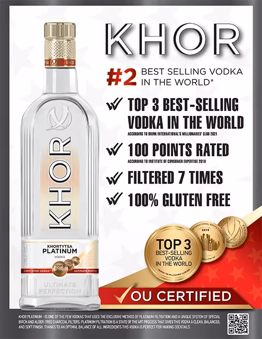 Khor Platinum Vodka Sell Sheet preview