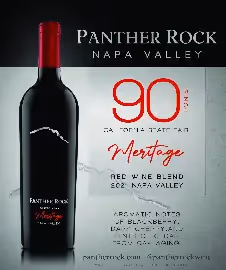 Panther Rock Meritage Red Blend Shelf Talkers preview
