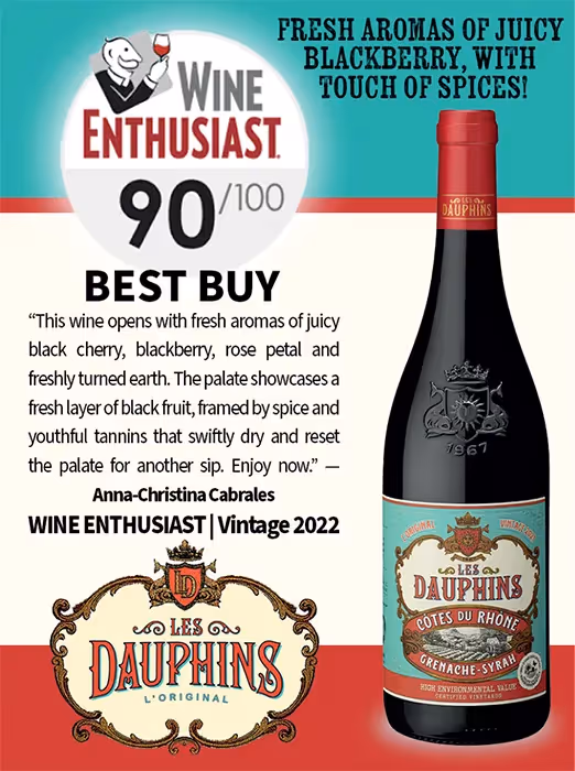 Les Dauphins Rouge Shelf Talkers preview