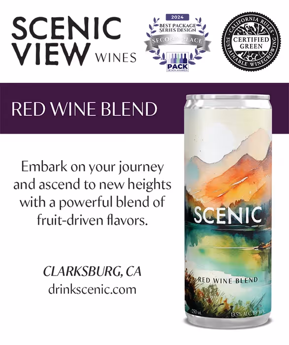 Scenic View Wines Red Wine Shelf Talkers preview
