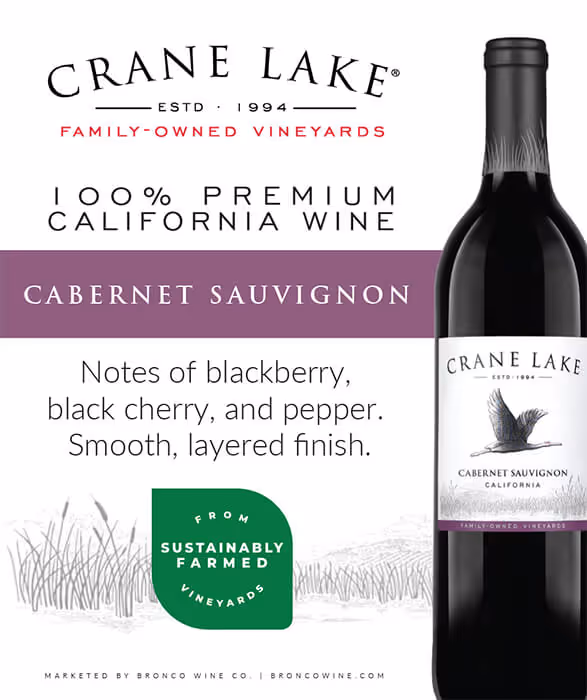 Crane Lake Cabernet Sauvignon Shelf Talkers preview