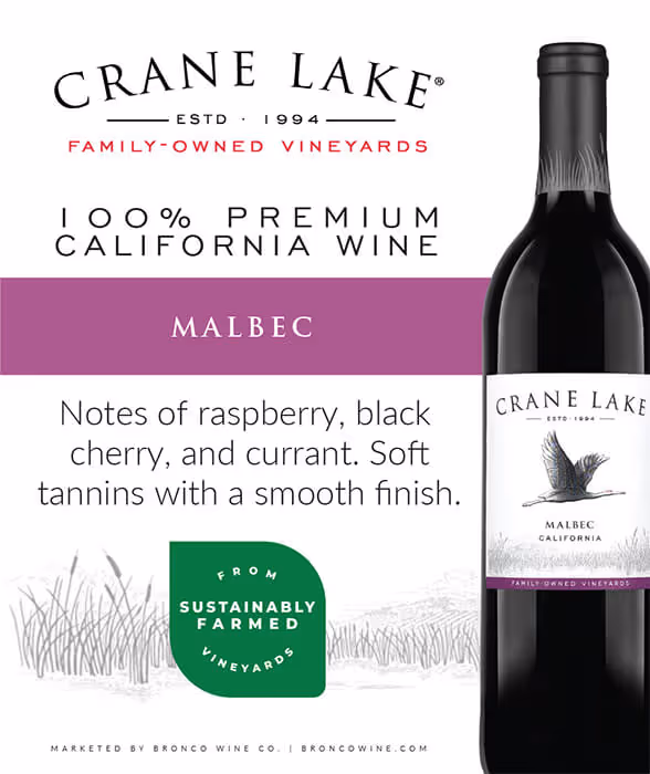 Crane Lake Malbec Shelf Talkers preview