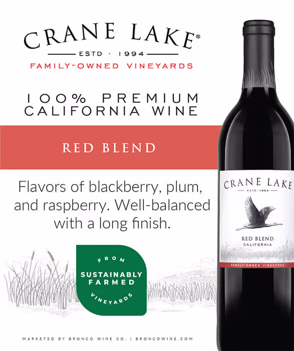 Crane Lake Red Blend Shelf Talkers preview