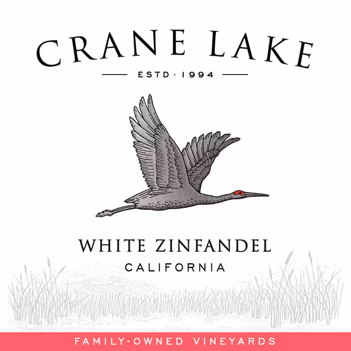 Crane Lake White Zinfandel Labels preview
