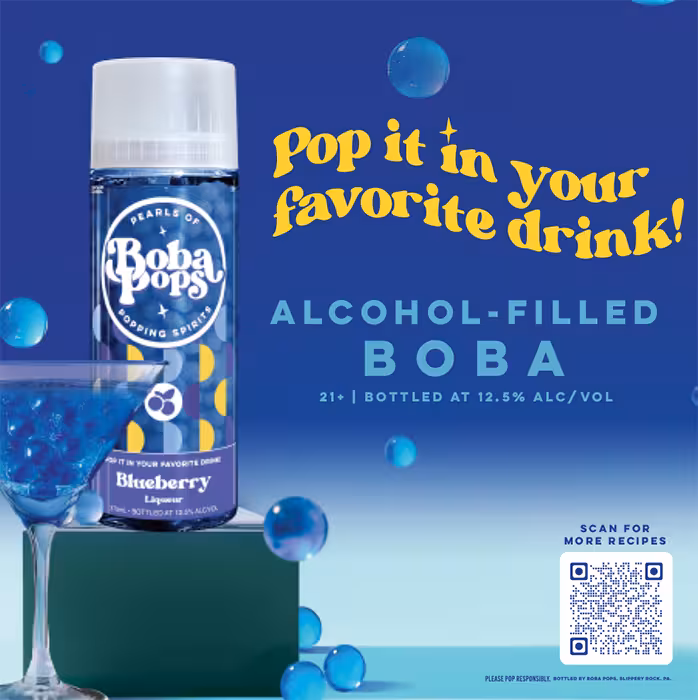 Boba Pops Blueberry Shelf Talker preview