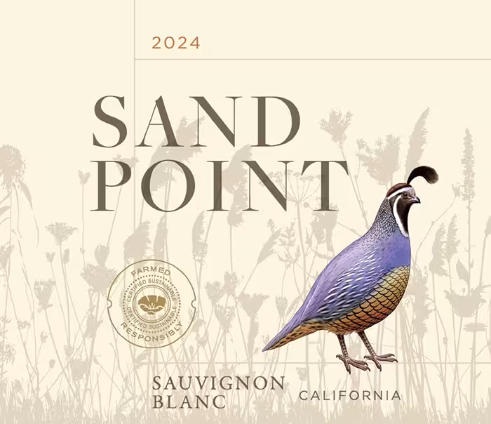 Sand Point Sauvignon Blanc Label preview
