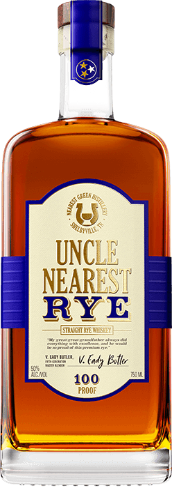 Uncle Nearest Straight Rye Whiskey Product Shot preview