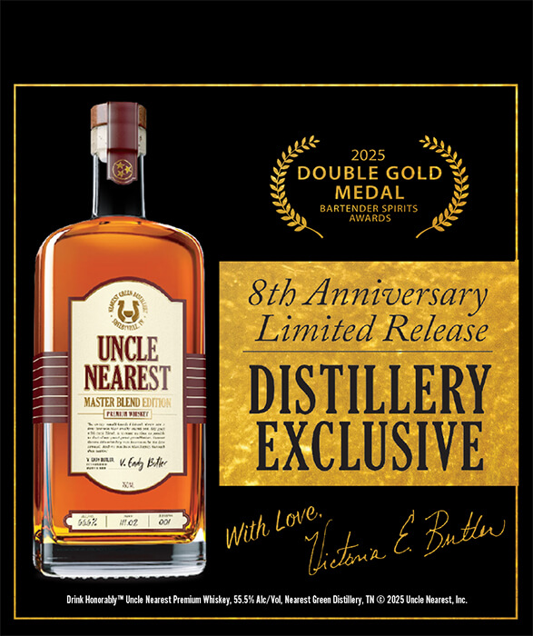 Uncle Nearest Master Blend Shelf Talker preview