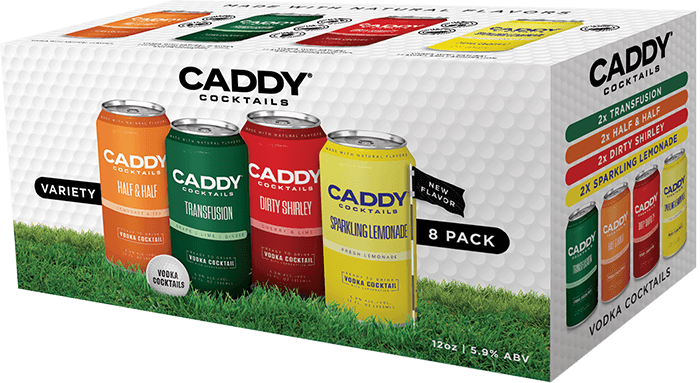 Caddy Cocktails Variety 4 Pack Product Shot preview