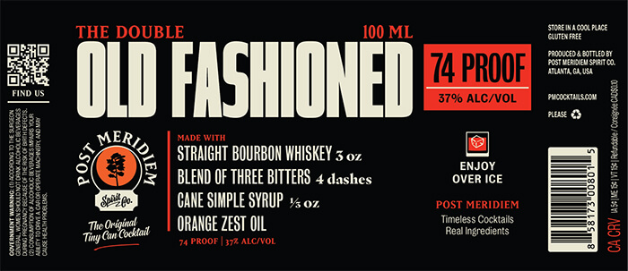 Post Meridiem Old Fashioned Label preview
