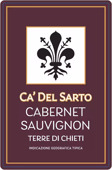 Ca' del Sarto Cabernet Sauvignon Labels preview