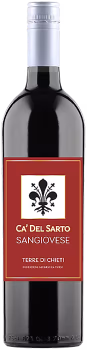 Ca' del Sarto Sangiovese Product Shot preview