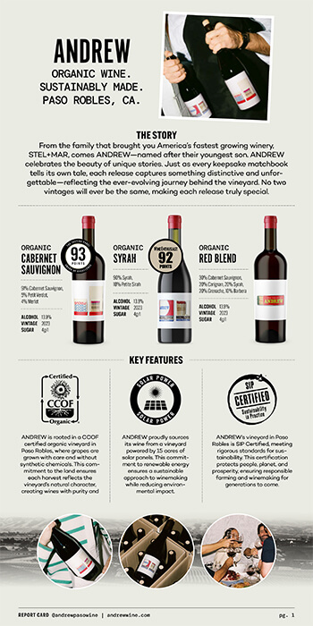 Andrew Wine Brand Book preview