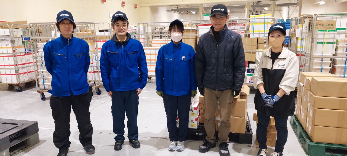 宮内工場内の実際の作業風景