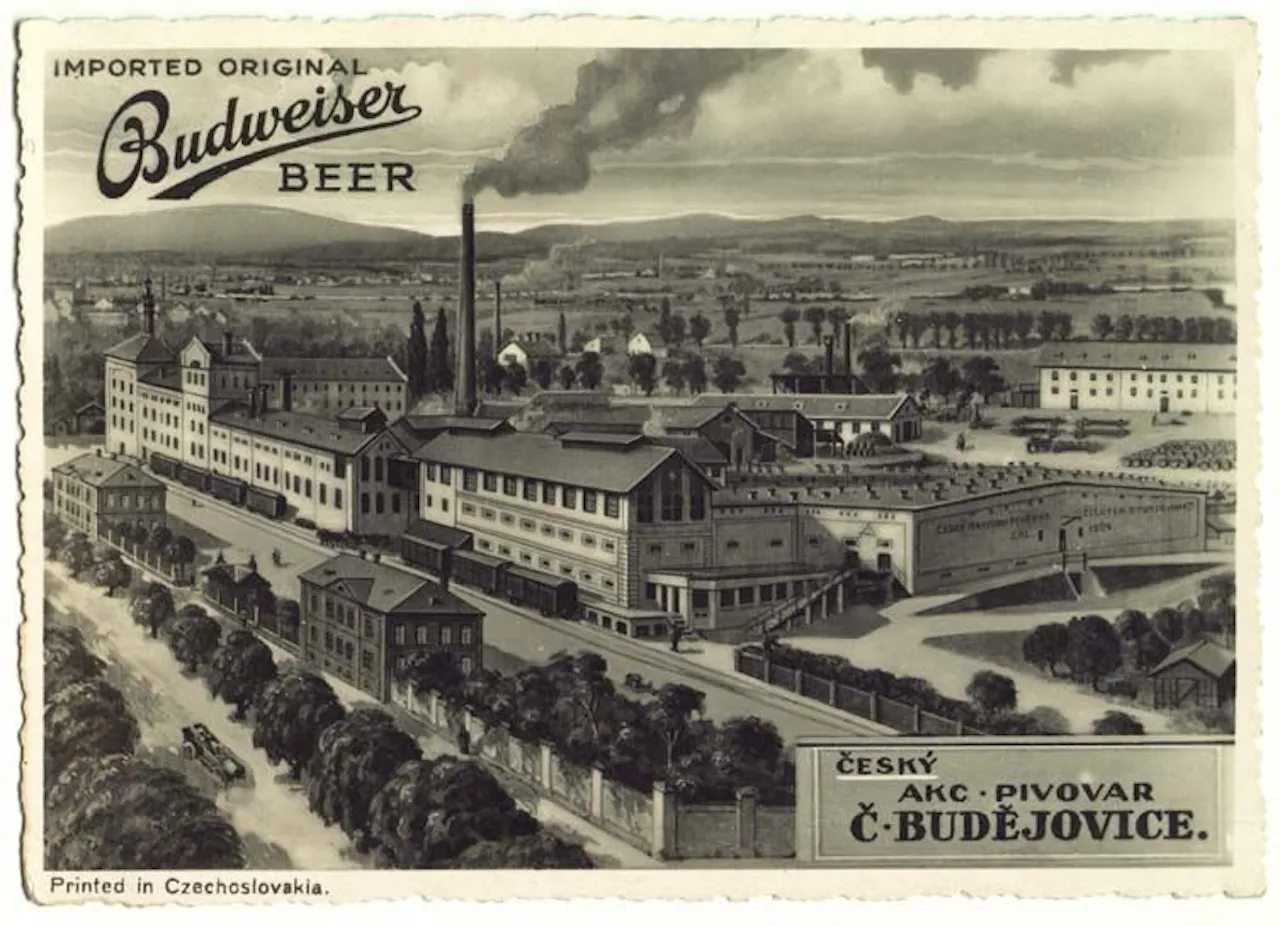Budvar-Český akciový pivovar, České Budějovice.