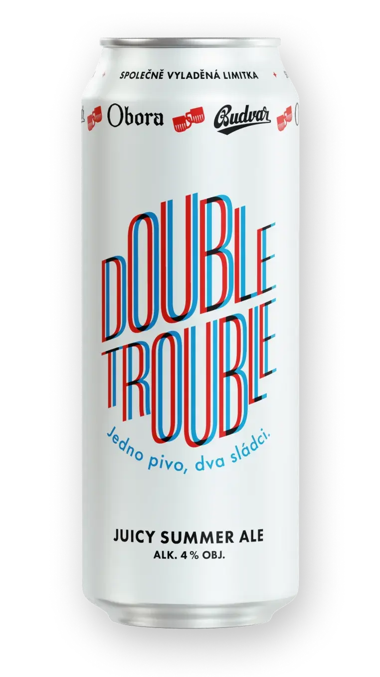 Plechovka limitky Double Trouble