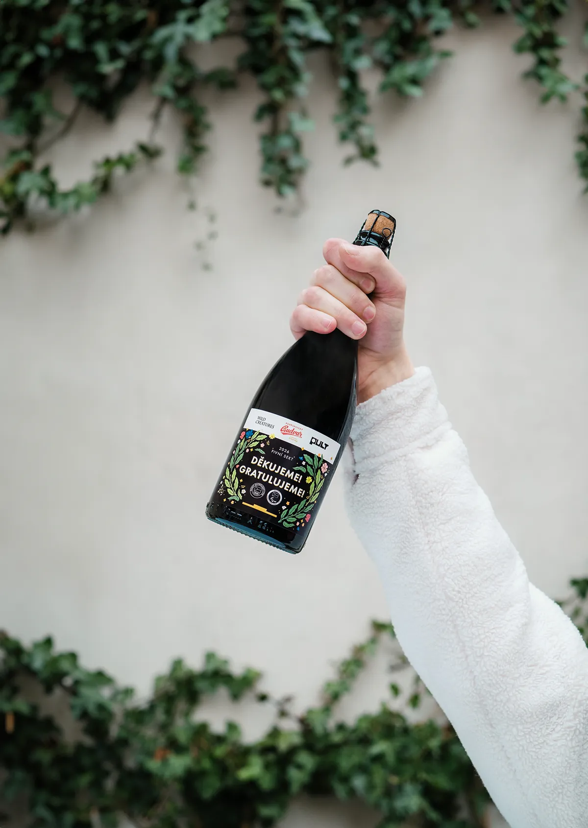 Lahev pivního sektu Budvar