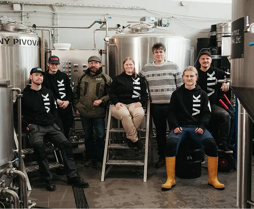 Fotografie z vaření limitované edice piva English Breakfast Beer