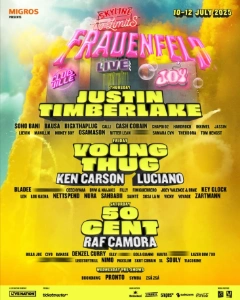 Openair Frauenfeld 2025 lineup poster.