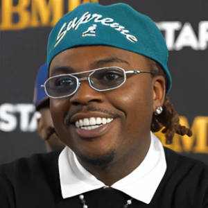 Gunna live in concert.
