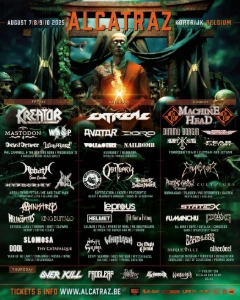 Alcatraz Open Air 2025 lineup poster.