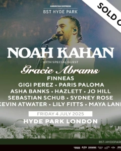 British Summer Time 2025 lineup poster.